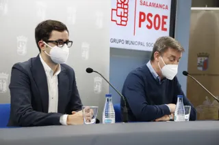 José Luis Mateos y Marcelino García. | CARLOS GAGO