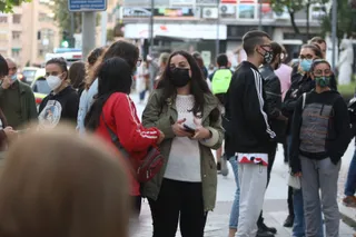 Concentración frente a la Gerencia de Salud en Salamanca para solicitar un aborto seguro en la provincia. (14)