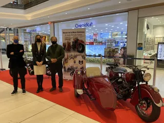 Promoción del Museo de la Moto de Santa Marta en el Centro Comercial El Tormes