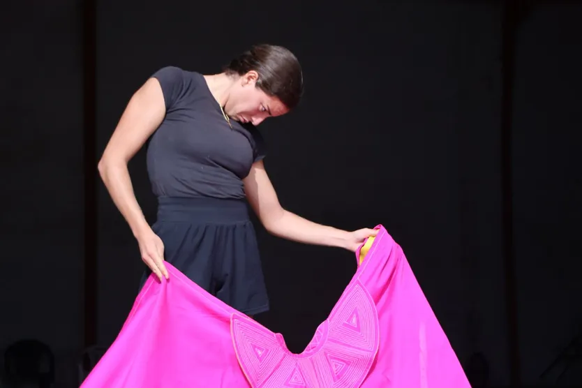 Raquel Martín antes de su paseíllo en la feria de Salamanca