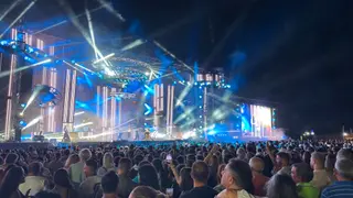 El espectacular show de Panorama hace vibrar Santa Marta de Tormes