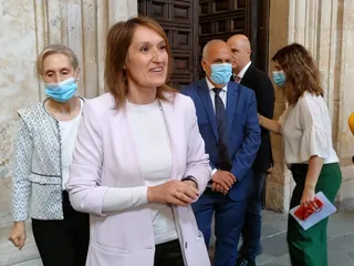 Rocío Lucas, consejera de Educación. Foto EP