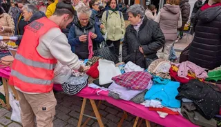Feria del Intercambio en la plaza del Oeste durante 2024