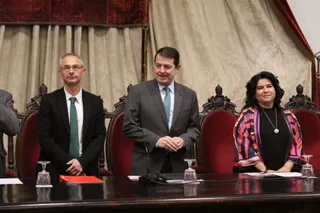 Inauguración de las Jornadas '45º Aniversario de la Constitución Española de 1978 y 40º Aniversario del Estatuto de Autonomía de Castilla y León'.