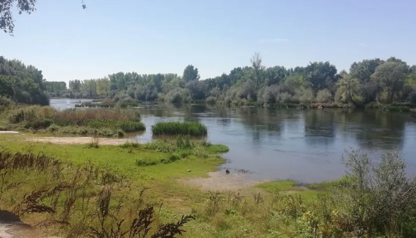 Río Tormes en Huerta