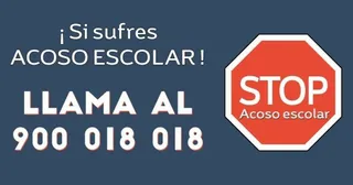 900 018 018, teléfono para víctimas de acoso escolar