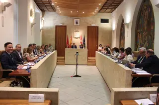 Pleno del Ayuntamiento de Salamanca.