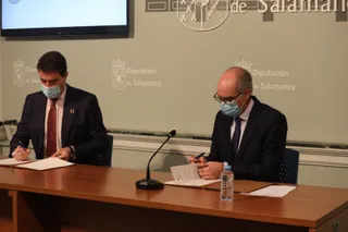 Ángel Ibáñez y Javier Iglesias