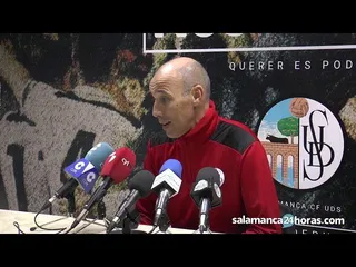 Rueda de prensa tras el Salamanca CF UDS - Real Valladolid B
