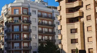 Viviendas en Salamanca en una foto de archivo