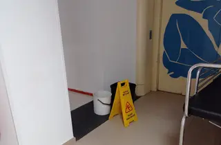 Béjar, humedades en el hospital