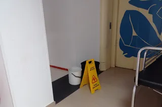 Béjar, humedades en el hospital