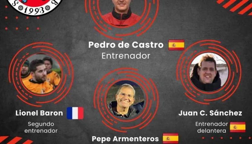Nuevo cuerpo técnico del Salamanca RC | FOTO SALAMANCA RC