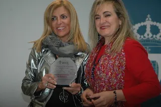 Entrega de premios del cuarto concurso de escaparates Súmate al rosa