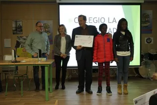 La San Silvestre entrega su 'Chip Solidario'