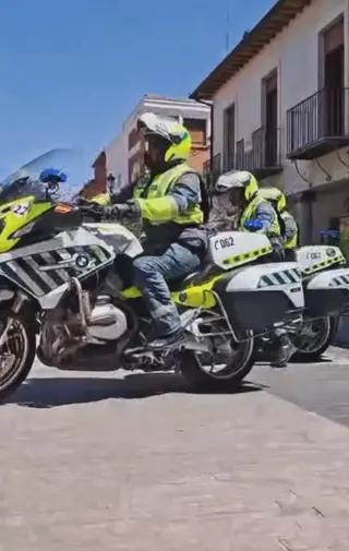 La Guardia Civil garantiza la seguridad de la III Vuelta Ciclista a Castilla y León Élite y Sub-23 a su paso por Salamanca