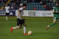 Óscar León, durante el Salamanca CF UDS - UD San Sebastián de los Reyes.