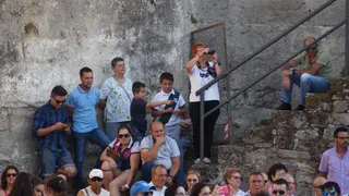 Corte de honor en Ledesma