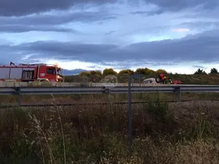 Accidente en Aldeaseca