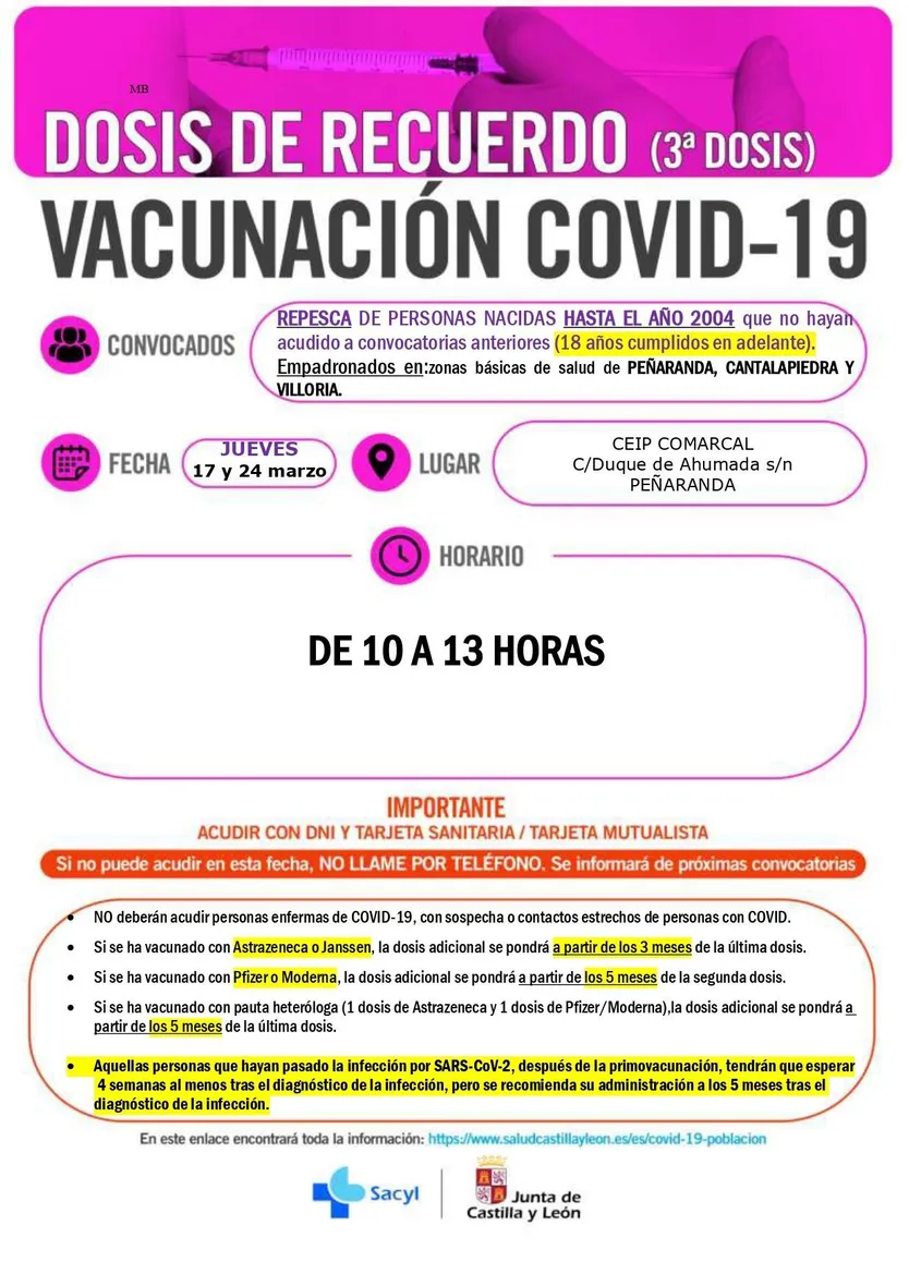 4. REPESCA PEÑARANDA CANTALAPIEDRA VILLORIA DOSIS RECUERDO 17 y 24 marzo page 0001