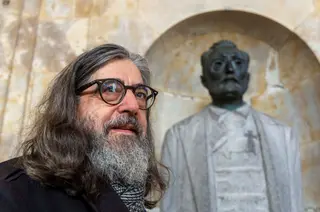 El escritor Luis Garcí­a Jambrina presenta ‘El último caso de Unamuno’ | David Arranz.