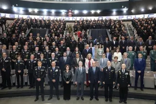 Grande-Marlaska inaugura en Ávila el nuevo curso académico del Centro Universitario de la Policía Nacional de la Universidad de Salamanca