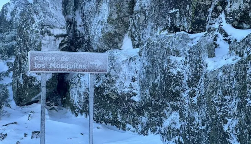 Nieve en la Peña de Francia. Salamanca. Foto S24H