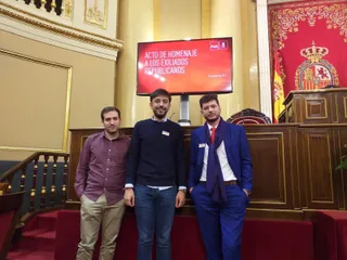 Foto. Acto homenaje exiliados en Senado
