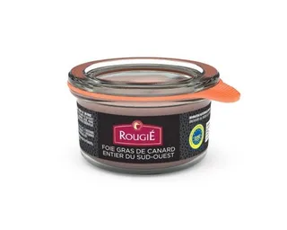 Foie gras de canard entier du sud ouest de la marca Rougie