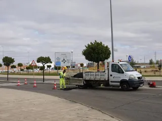 Mejoras del firme en Carbajosa