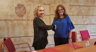 La Pontificia y el Colegio de Periodistas de Castilla y León estrechan lazos