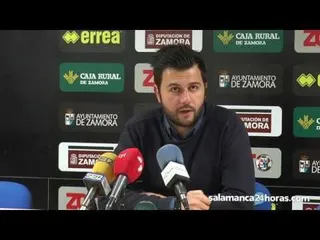 Rueda de prensa de 'Astu' tras el Zamora - Unionistas