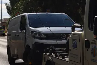 Espectacular persecución policial termina con la detención del conductor de una furgoneta en un control