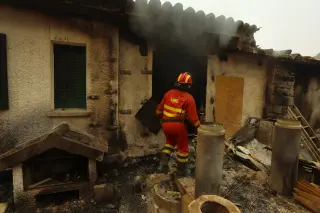 La UME en los incendios de Ávila. José Vicente | ICAL