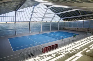 Pista de tenis cubierta de Carbajosa