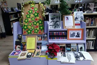 Navidad en la biblioteca de Santa Marta