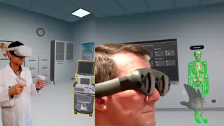 Simulación inmersiva del Grupo VisualMed System de la USAL 