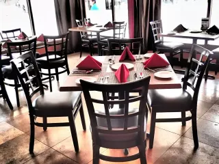 Mesa de un restaurant