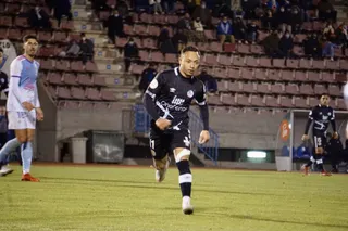 Juancho, ante el Compostela | FOTO SALAMANCA CF UDS