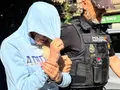 La acusada del crimen calle Petunias saliendo de la Audiencia Provincial