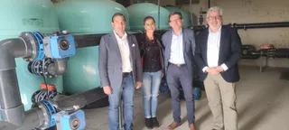 Las novedades de la potabilizadora de agua servirán para abastecer al doble de la población de Cabrerizos (1)