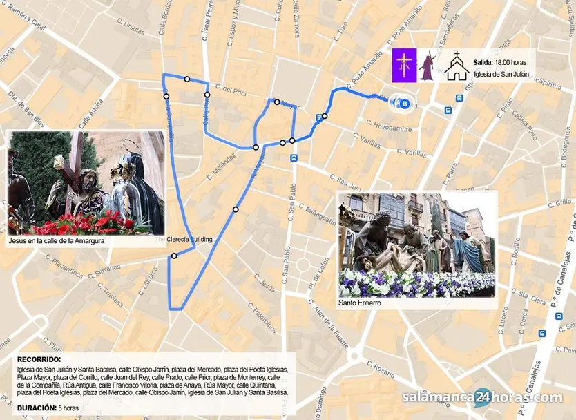 Recorrido Padre Jesús Nazareno 2025