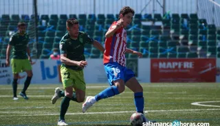 Mecerreyes, ante el Guijuelo | FOTO SALAMANCA24HORAS.COM
