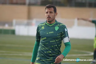 Carlos Rubén cumplió doscientos partidos con el CD Guijuelo / FOTO SALAMANCA24HORAS.COM