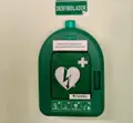 Desfibrilador instalado en el colegio de Villoria