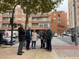 Nuevo semáforo en paso de peatones