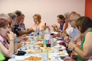 Tradicional merienda en homenaje a nuestros mayores