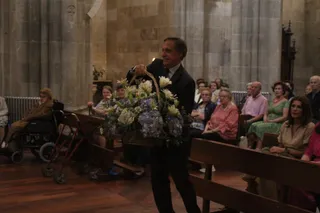 Misa y ofrenda floral por el día de San Juan de Sahagún