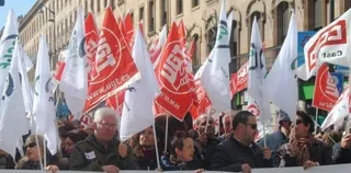 Manifestación en Valladolid para exigir un operativo de incendios todo el año