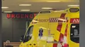 Ambulancia en el hospital. ARCHIVO